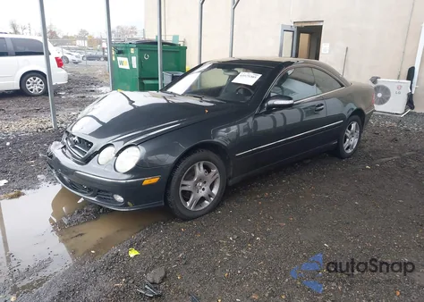 2004 Mercedes-Benz Cl 500 from USA, damaged, VIN WDBPJ75J14A039782